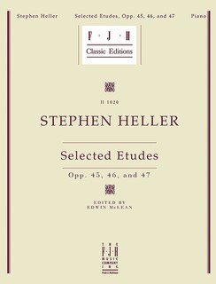 Front cover_Heller - Selected Etudes, Op. 45, 46, and 47
