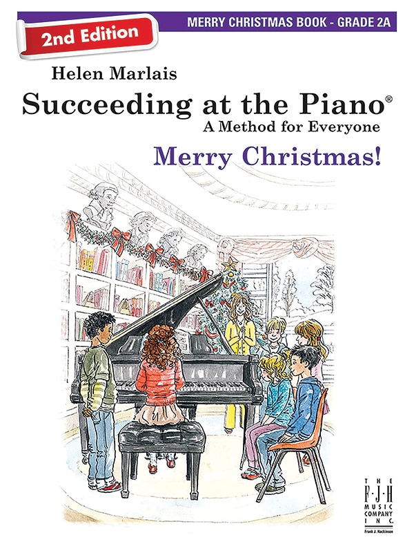 Couverture_Succeeding at the Piano, Merry Christmas Book - Grade 2A ()