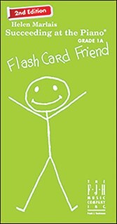 Front cover_Succeeding at the Piano, Flash Card Friend - Grade 1A ()
