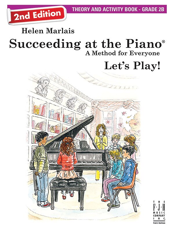 Front cover_Succeeding at the Piano, Theory and Activity Book - Grade 2B ()