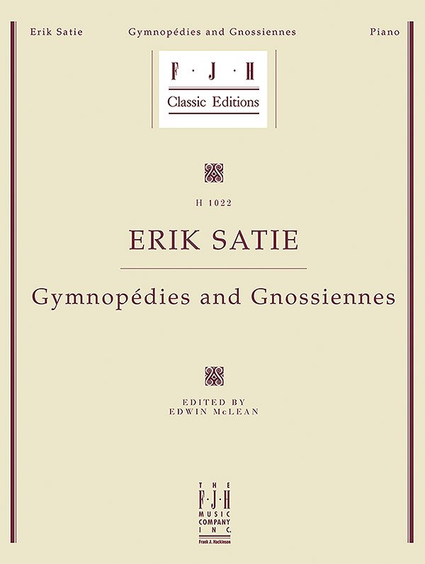 Front cover_Gymnopedies and Gnossiennes
