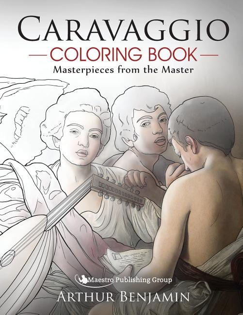 Couverture_Caravaggio Coloring Book