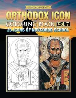 Couverture_Orthodox Icon Coloring Book Vol. 7