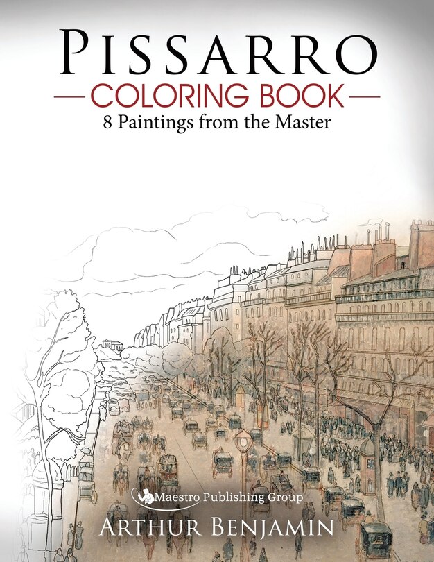 Front cover_Pissarro Coloring Book