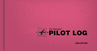Front cover_The Standard Pilot Logbook (Pink)