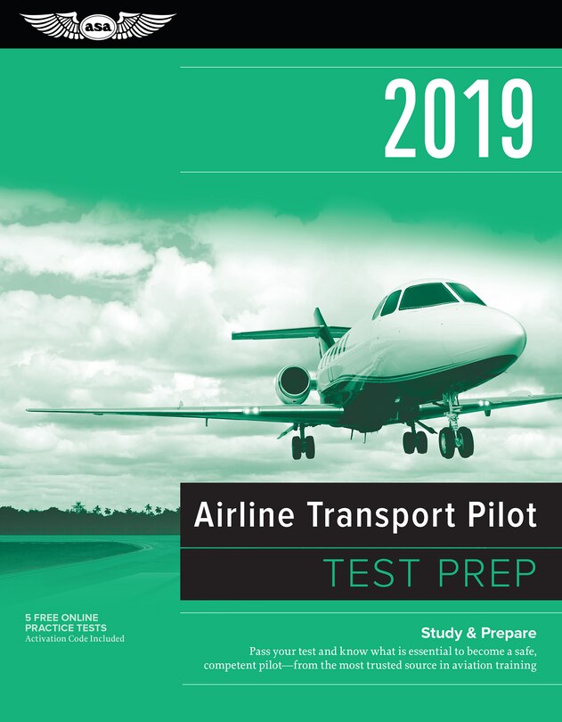 Front cover_Airline Transport Pilot Test Prep 2019
