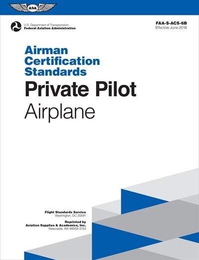 Front cover_Private Pilot Airman Certification Standards - Airplane