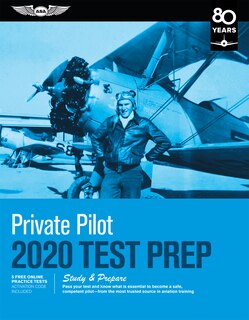 Front cover_Private Pilot Test Prep 2020