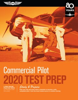 Front cover_Commercial Pilot Test Prep 2020