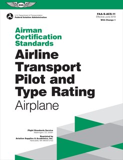 Couverture_Airman Certification Standards: Airline Transport Pilot and Type Rating - Airplane (2024)