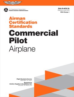 Front cover_Airman Certification Standards: Commercial Pilot - Airplane (2024)