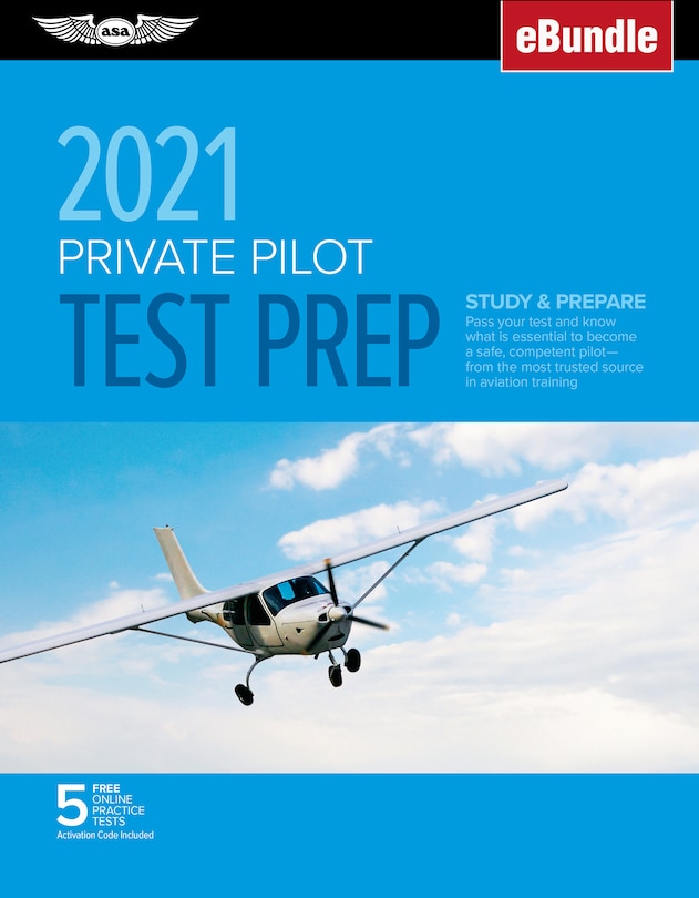 Front cover_Private Pilot Test Prep 2021