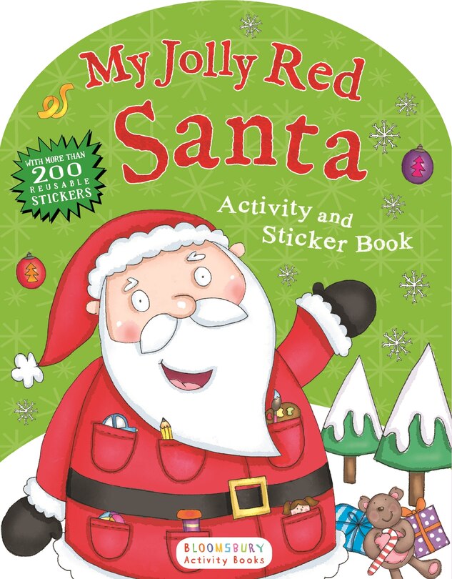 Couverture_My Jolly Red Santa Activity And Sticker Book