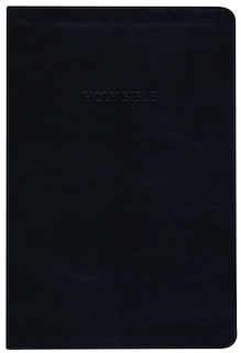 Front cover_KJV Large Print Thinline Reference Bible (Flexisoft, Black, Red Letter)
