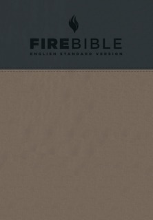 Front cover_ESV Fire Bible (Flexisoft, Slate/Charcoal, Red Letter)
