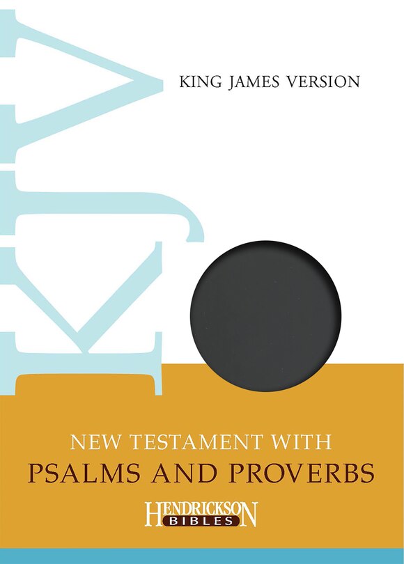 Front cover_KJV New Testament with Psalms and Proverbs (Flexisoft, Black)