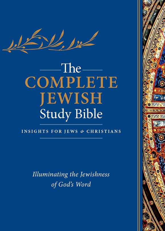 Front cover_The Complete Jewish Study Bible (Genuine Leather, Black)