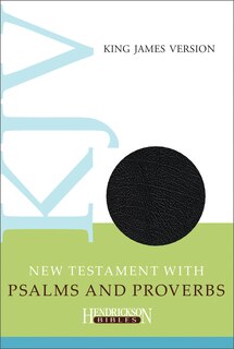 Couverture_KJV New Testament with Psalms and Proverbs (Imitation Leather, Black)