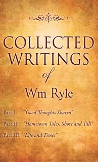 Front cover_Collected Writings of Wm Ryle