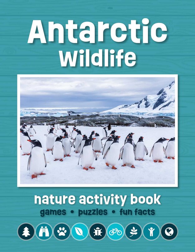 Front cover_Antarctic Wildlife Nature Activity Book