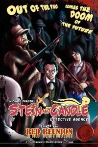 Front cover_The Stein & Candle Detective Agency, Vol. 3
