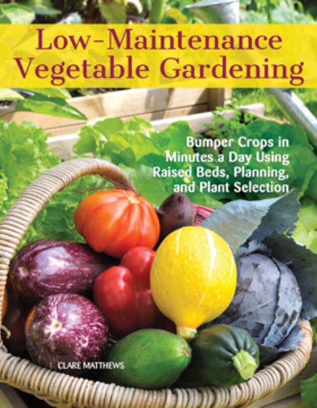 Couverture_Low-maintenance Vegetable Gardening