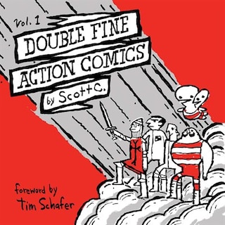Front cover_Double Fine Action Comics Vol. 1