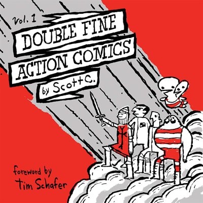 Front cover_Double Fine Action Comics Vol. 1