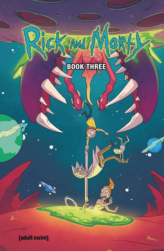 Front cover_Rick and Morty Book Three