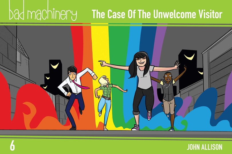 Front cover_Bad Machinery Vol. 6