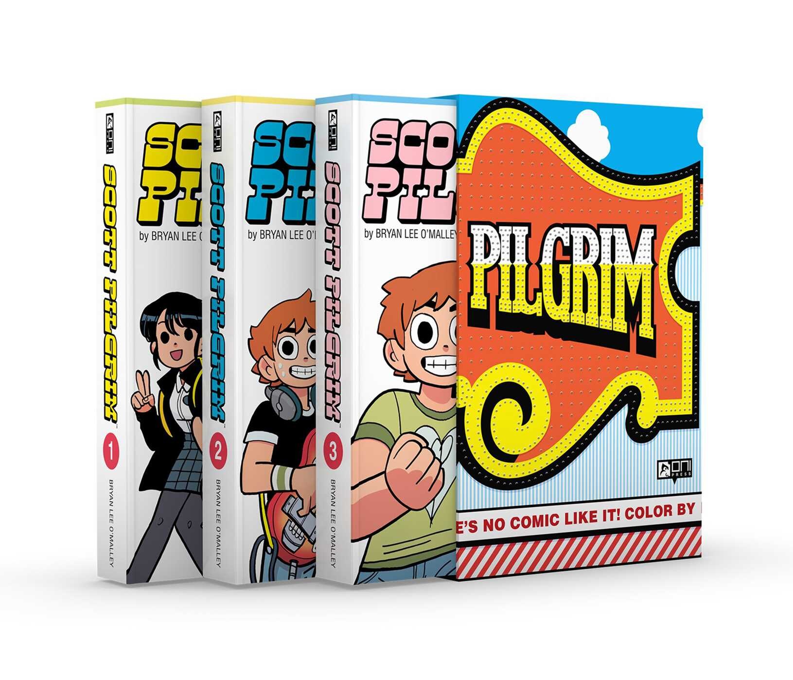 Scott Pilgrim Color Collection Slipcase Set Book By Bryan Lee