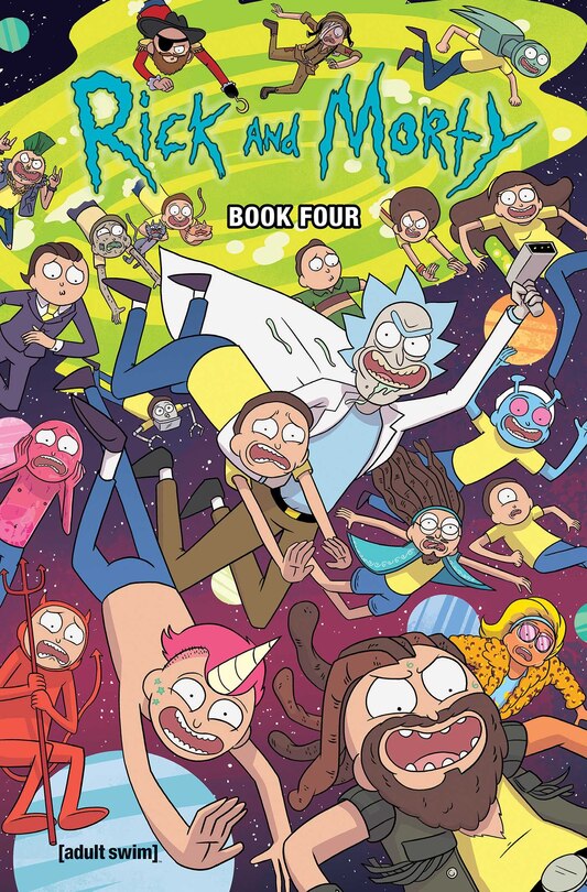 Front cover_Rick and Morty Book Four