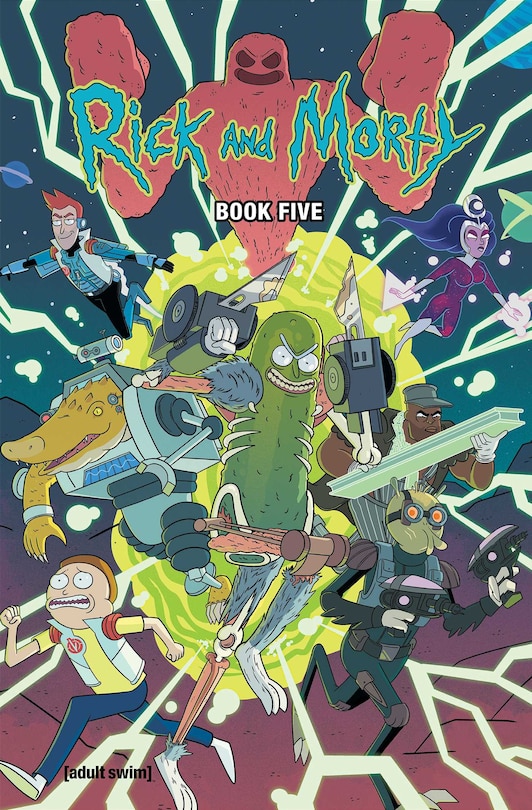 Front cover_Rick And Morty Book Five