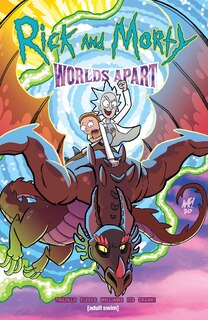Front cover_Rick and Morty: Worlds Apart
