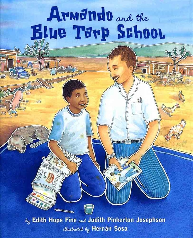 Couverture_Armando and the Blue Tarp School