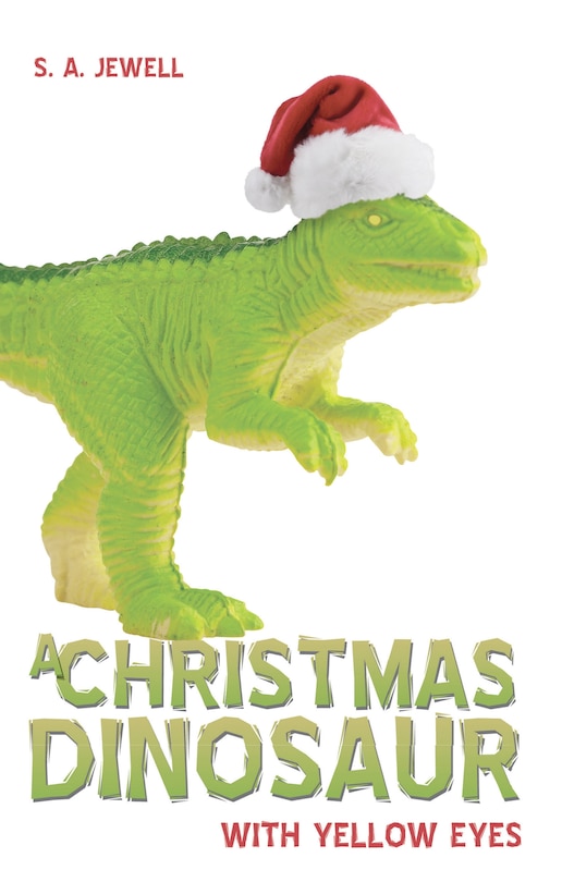 Couverture_A Christmas Dinosaur With Yellow Eyes
