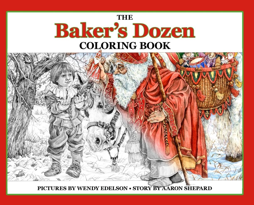 Front cover_The Baker's Dozen Coloring Book