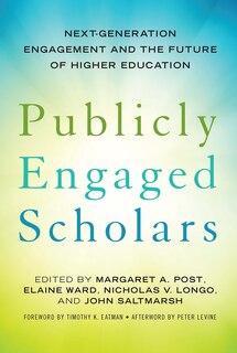 Couverture_Publicly Engaged Scholars