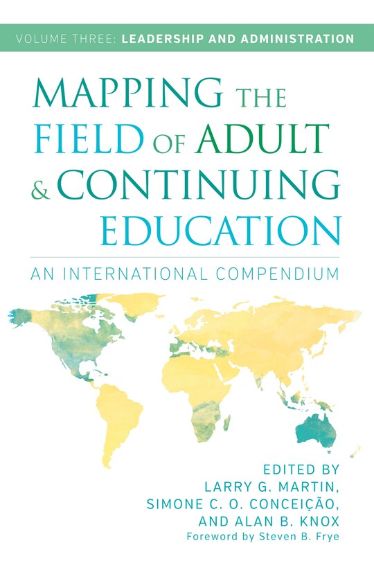 Front cover_Mapping the Field of Adult and Continuing Education