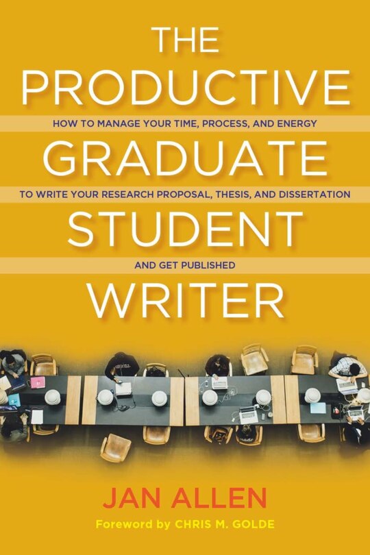 Front cover_The Productive Graduate Student Writer
