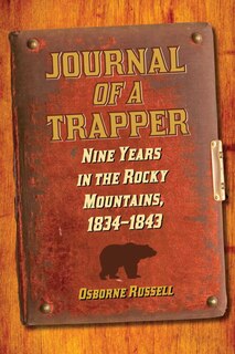 Couverture_Journal Of A Trapper