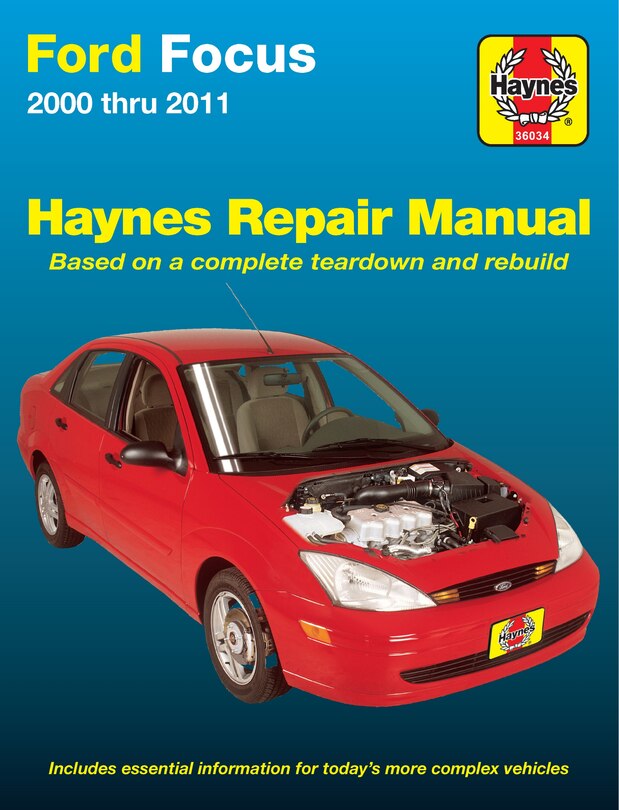 Couverture_Ford Focus 2000 Thru 2011 Haynes Repair Manual