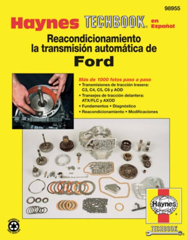 Couverture_Reacondicionamiento la transmision automatica de Ford