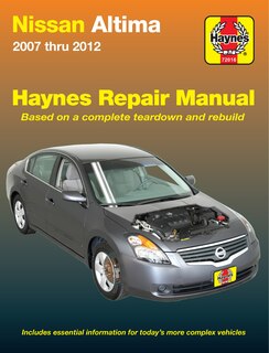 Front cover_Nissan Altima 2007 Thru 2012