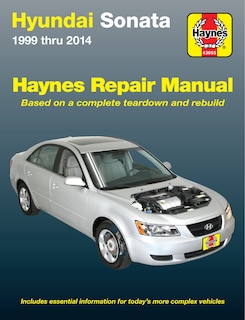 Front cover_Hyundai Sonata 1999 Thru 2014 Haynes Repair Manual