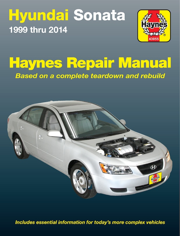 Front cover_Hyundai Sonata 1999 Thru 2014 Haynes Repair Manual