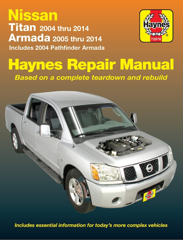 Couverture_Nissan Titan 2004 Thru 2014 & Armada 2005 Thru 2014 Haynes Repair Manual