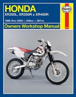 Front cover_Honda Xr250l, Xr250r & Xr400r 1986 Thru 2004