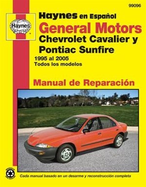 Front cover_General Motors Chevrolet Cavalier y Pontiac Sunfire 1995 al 2005