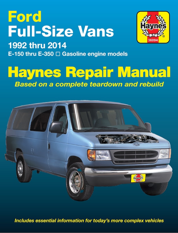 Couverture_Ford E-150 Thru E-350 Full-Size Vans 1992-14